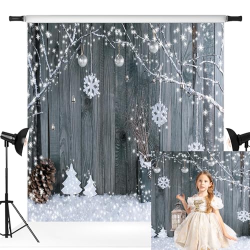 Capture Magical Moments with Kate’s Christmas Snowflake Backdrop