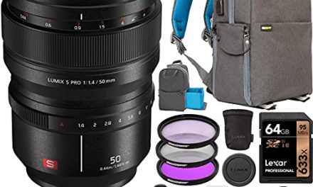 Panasonic 50mm F1.4 Lens: Capture Pro Shots with LUMIX S Series