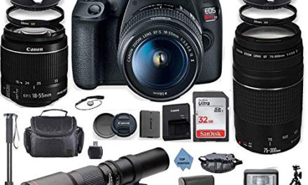 Capture the Moment: Canon 2000D DSLR Bundle with Multiple Lenses, Memory, and Accessories