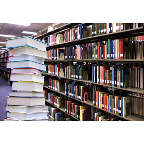 Enchanting Library Backdrop for Unforgettable School Photos