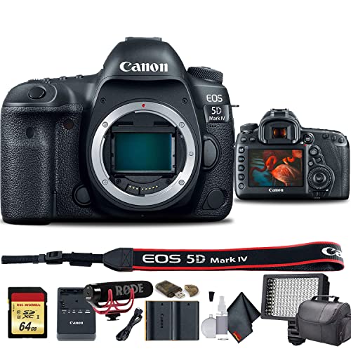 Capture Memories: Canon 5D Mark IV DSLR Bundle