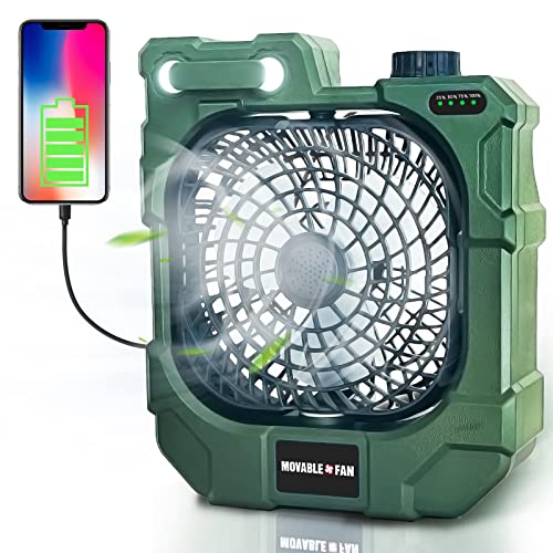 Powerful Rechargeable Camping Fan: Cool, Light, & Portable