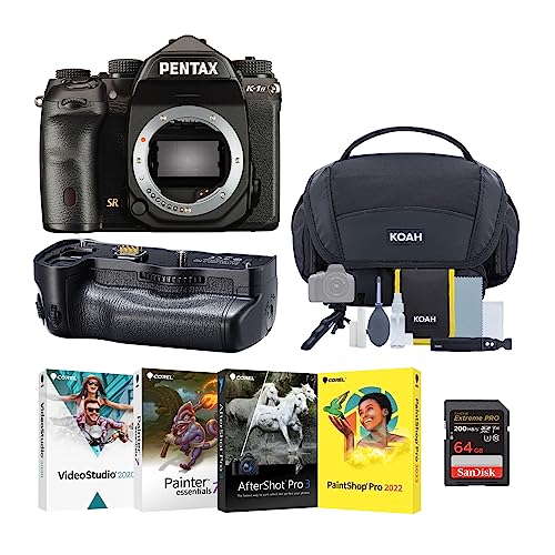 Capture Stunning Moments with Pentax K-1 Mark II DSLR Camera Bundle