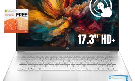 Powerful HP Laptop with Touchscreen, 16GB RAM, 1TB SSD, Portable Storage