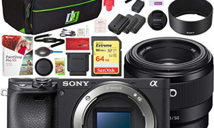 Capture Stunning Moments: Sony a6400 4K Mirrorless Camera Kit with Bonus Accessories