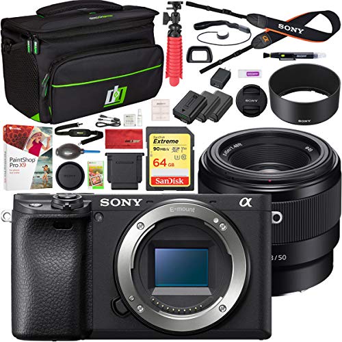 Capture Stunning Moments: Sony a6400 4K Mirrorless Camera Kit with Bonus Accessories