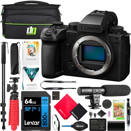 Upgrade Your Photography Gear: Panasonic LUMIX S5IIX Bundle with Bonus Accessories