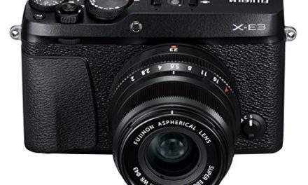 Capture the Moment with Fujifilm X-E3 Camera – Black