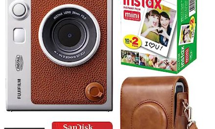 Capture Memories with Fujifilm Instax Mini EVO Hybrid Camera Bundle