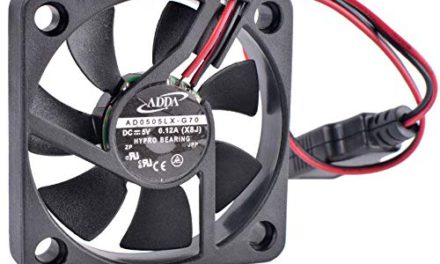 Silent USB Cooling Fan: ADDA AD0505LX-G70 5V 5CM