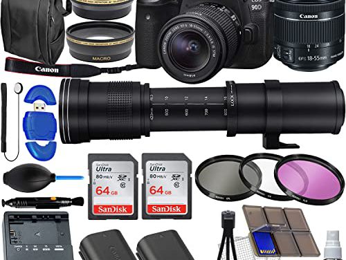 Capture Stunning Moments: Canon EOS 90D DSLR Camera Bundle