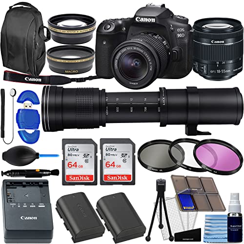 Capture Stunning Moments: Canon EOS 90D DSLR Camera Bundle