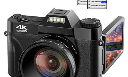 Capture Stunning Moments with 4K Vlogging Camera