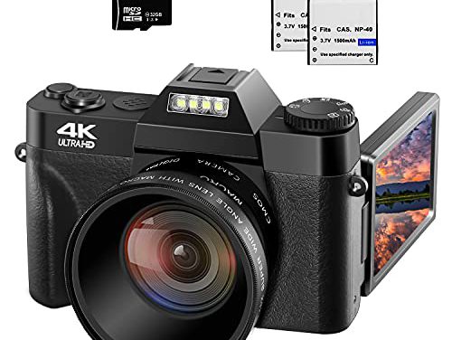 Capture Stunning Moments with 4K Vlogging Camera