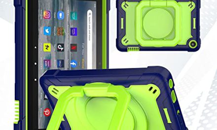 Revolutionary EpicGadget Case: Ultimate Protection for Amazon Fire 7 Tablet (12th Gen, 2022) – Complete Set with Stand, Stylus, and Screen Guard!