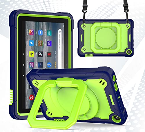 Revolutionary EpicGadget Case: Ultimate Protection for Amazon Fire 7 Tablet (12th Gen, 2022) – Complete Set with Stand, Stylus, and Screen Guard!