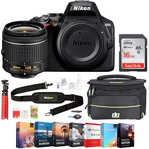 Capture Life’s Moments: Nikon D3500 DSLR Camera Bundle