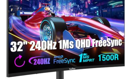 Immerse in Top-Quality Gaming with InnoView’s 240Hz Curved Monitor!