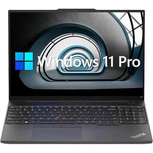 Powerful Lenovo ThinkPad E16 Laptop: High-Performance, Ryzen 5, 24GB RAM, 2TB SSD, Windows 11