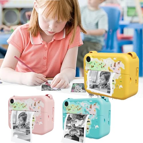 Capture Fun Moments Instantly! Kids’ HD Digital Camera with Music Player & Games