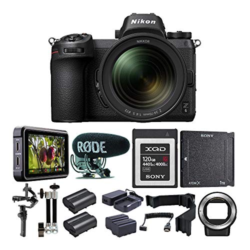 Ultimate Filmmaker Kit: Nikon Z6 + 24-70mm Lens + AtomX SSDmini + Accessories
