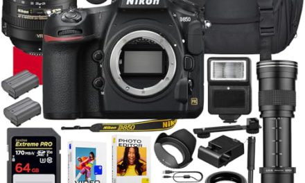 Capture Limitless Beauty: Nikon D850 DSLR Mega Bundle