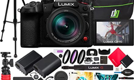 Capture Your World: Panasonic LUMIX GH6 Mirrorless Camera Bundle