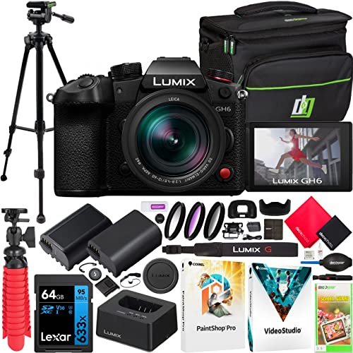 Capture Your World: Panasonic LUMIX GH6 Mirrorless Camera Bundle