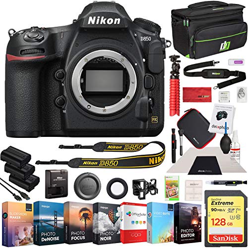 Capture Your Moments: Nikon D850 Full-Frame Camera Bundle