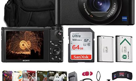 Capture Memories with Sony Cyber-Shot DSC-RX100 VA Camera