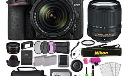 Capture the Moment: Nikon D7500 DSLR Camera Bundle