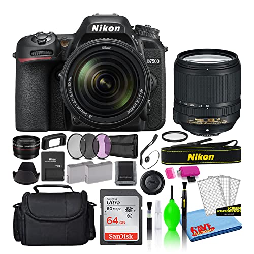 Capture the Moment: Nikon D7500 DSLR Camera Bundle