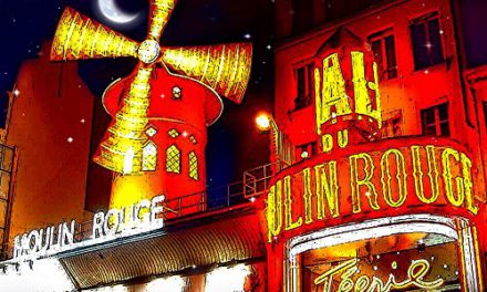 Capture the Magic: Moulin Rouge Photography Backdrop – 10×10 Ft Seamless Fabric