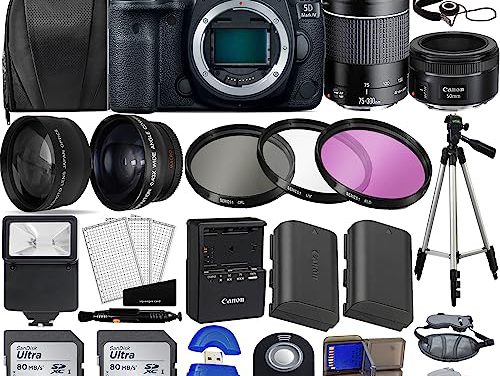 Capture Life’s Journey: Canon 5D Mark IV Pro Travel Bundle