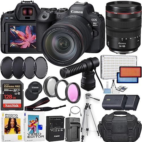 Upgrade Your Photography: Canon R6 Mark II Mirrorless Camera Bundle