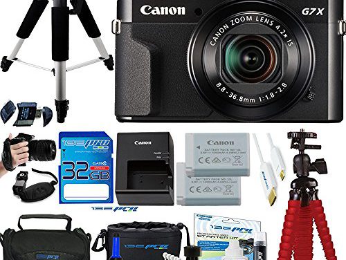 Capture Life’s Finest Moments: Canon PowerShot G7 X Mark II Camera Bundle