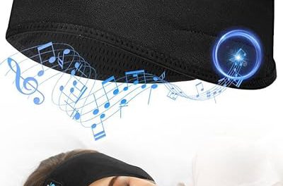 Wireless Sleep Headband: Hi-Fi Stereo, Lightweight, ASMR