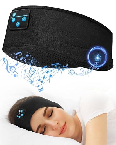 Wireless Sleep Headband: Hi-Fi Stereo, Lightweight, ASMR