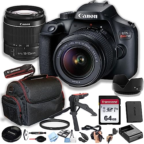 Capture Stunning Photos with Canon EOS Rebel T100 DSLR Camera Bundle