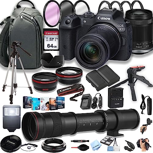 Capture Your Vision: Canon EOS R7 Camera Bundle